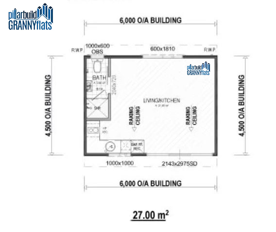 floor plan 27m2