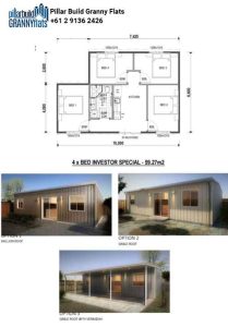 4 bedroom 59.27m2 design