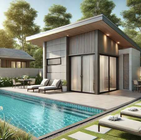 studio granny flats pool design 3