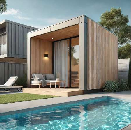 studio granny flats pool design 2